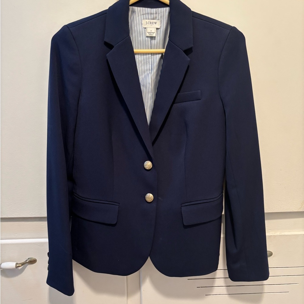 J. Crew Women's Blue Blazer